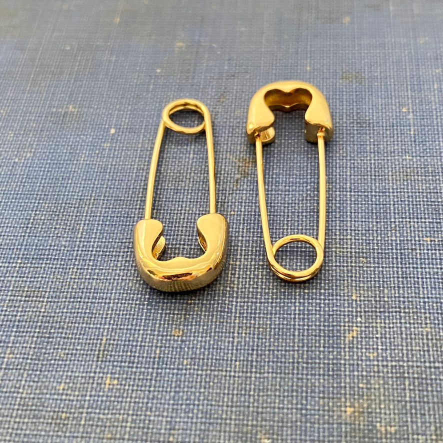 Safety Pin Earrings