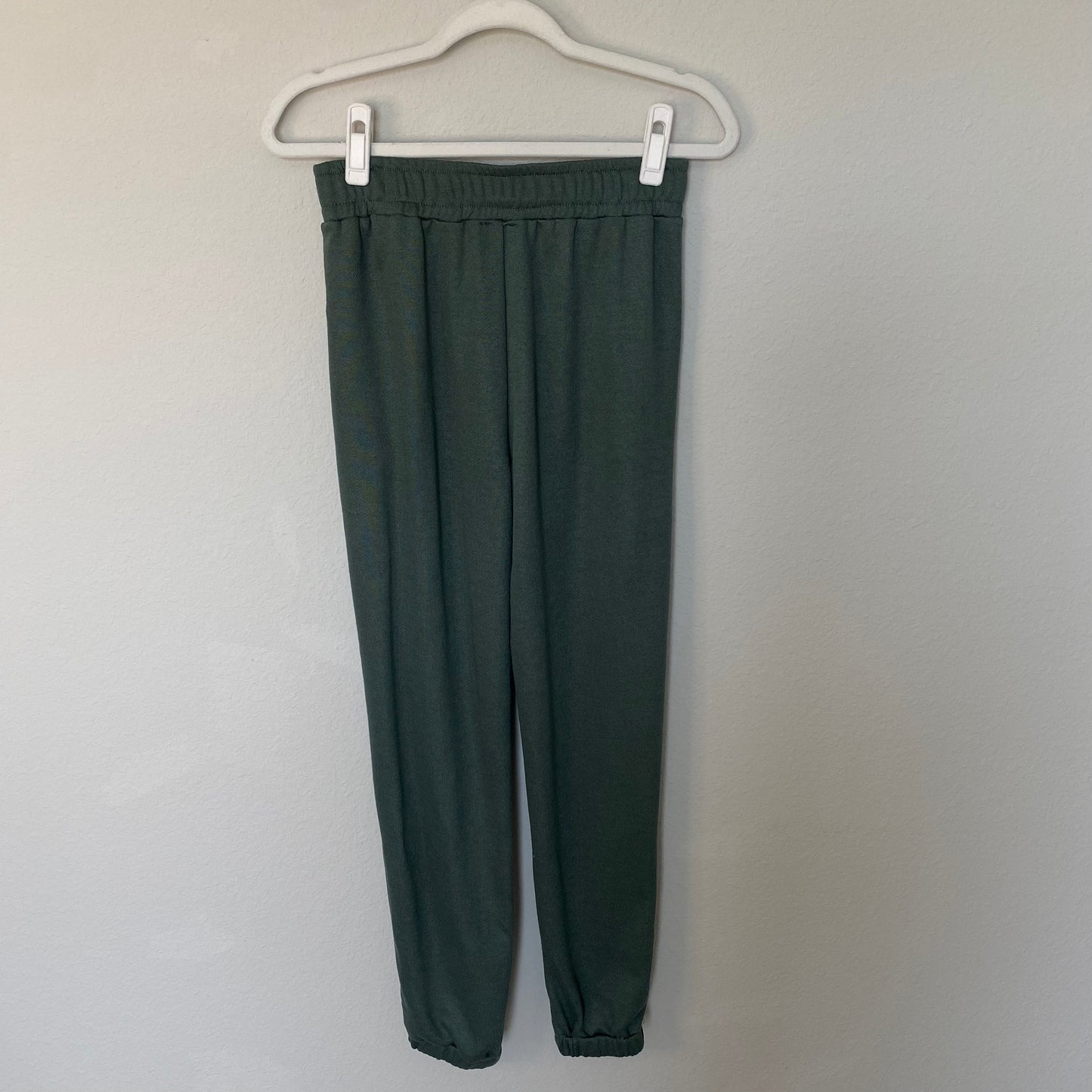 High Waist Olive Jogger Pants