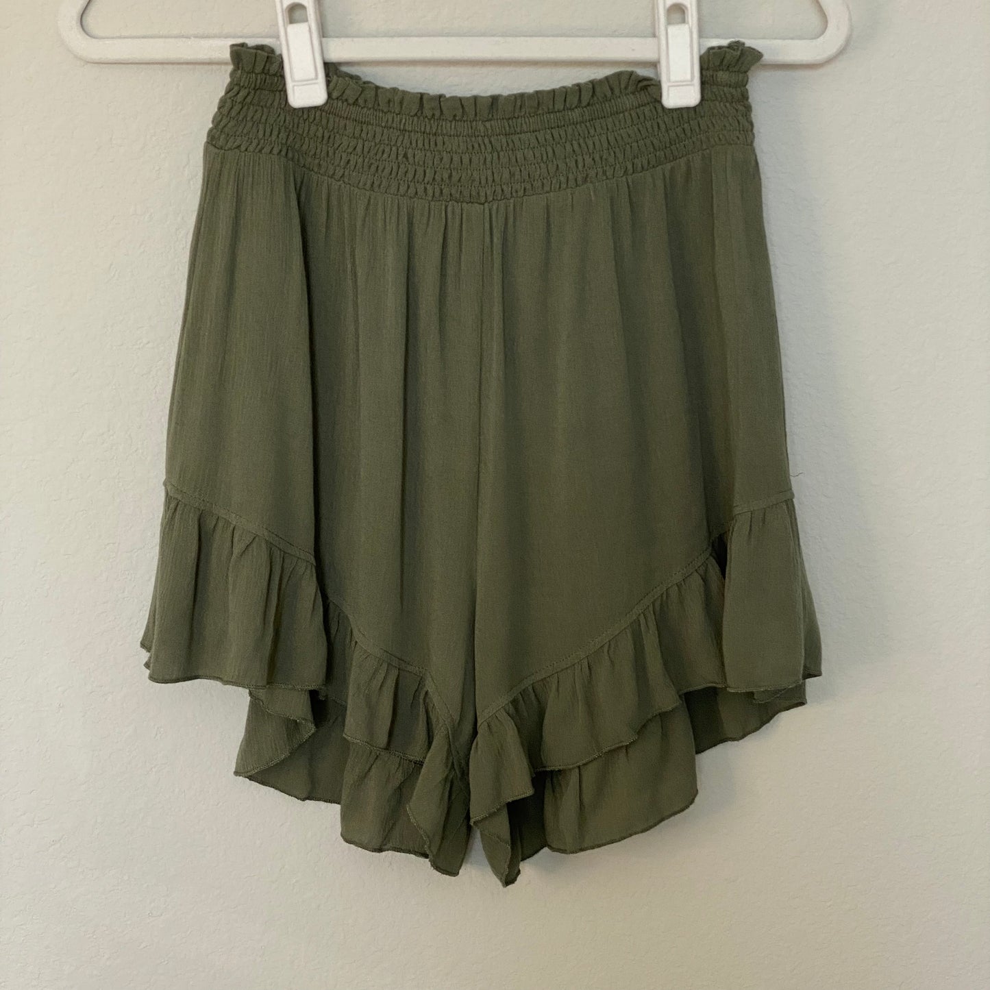 High Waist Olive Day Breaker Short